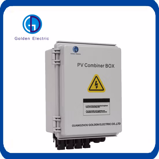 Caja combinadora barata 2 de DC PV del sistema solar en 1 hacia fuera IP65 con SPD y fusible